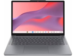 Portátil LENOVO Chromebook Plus 14M9610-168 (14 - MediaTek Kompanio Ultra 910 - RAM: 16 GB - 512 GB Flash PCIe - Immortalis-G925 MC- Teclado Português)
