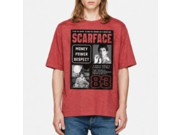 Rockinstone Scarface Movie Another Name Heather Red Adult T-shirt Size:xxxl