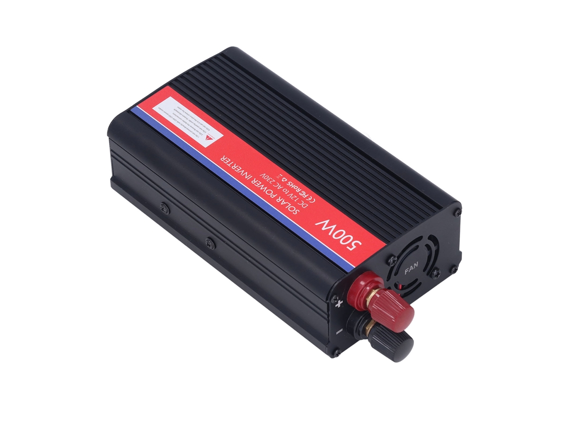 Laxiscreed Inversor De Corrente 12v Dc Para 230v Ac, 500w Com Proteções De Segurança