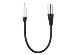 Adaptador Mali 3.5mm para XLR, 0.3m, áudio estéreo