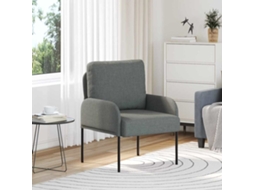 Vidaxl Sofás Com Almofada 55cm Cinza Escuro Contraplacado