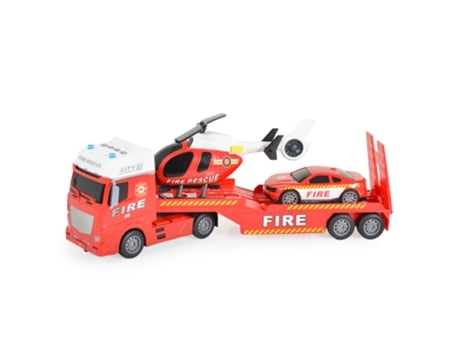 Camião De Bombeiros Com Luz E Som 666 67f Jin Jia Toys Jin Jia Toys