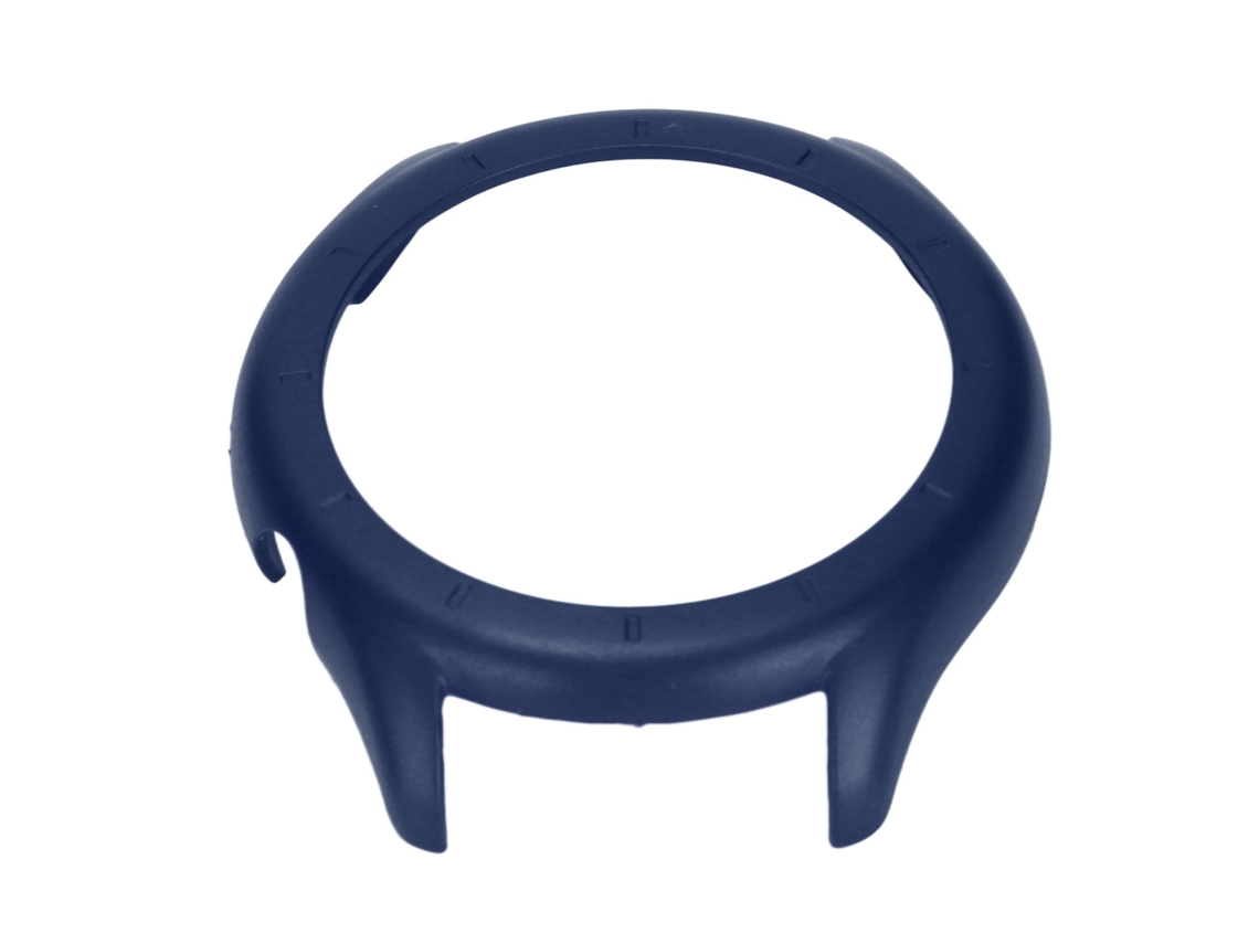 Mali protetor de Tela e Capa para Amazfit Gtr 3 e Gtr 3 Pro Case de Pc com Moldura Azul Midnight