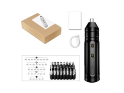 Chave elétrica Fenda (recarregável por USB, compacta para uso doméstico)