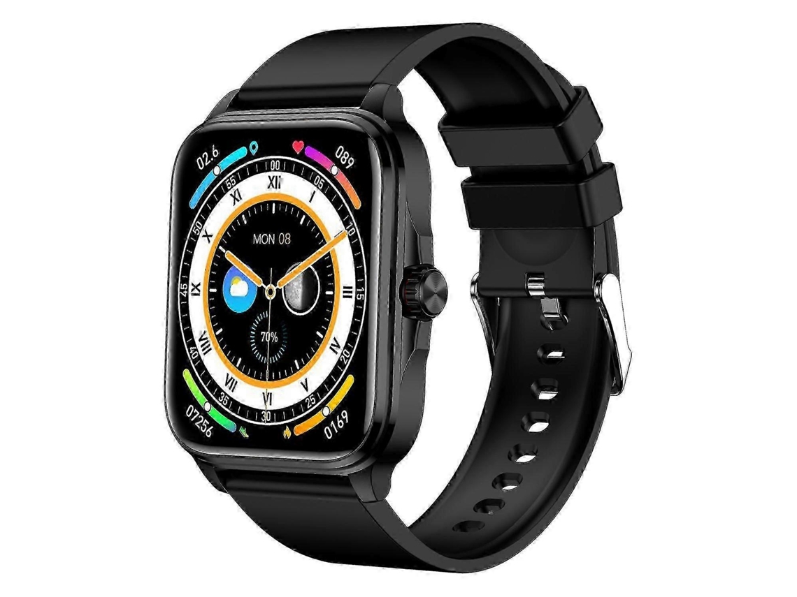 Relógio inteligente T90 com tela grande HD de 1,91 polegadas, chamada Bluetooth, rastreador de condicionamento físico, pulseira de monitoramento de saúde, bicicleta elétrica