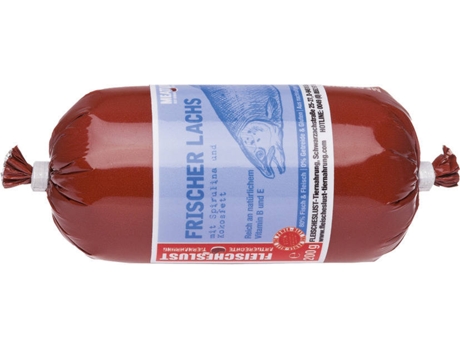 Comida para Cães  Salsicha (800 g - Húmida - Adulto - Sabor: Salmão E Carne)