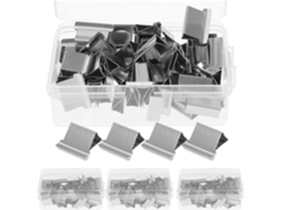 Clipes de corrente reutilizáveis Lurrose, 200 unidades, pequenos grampos de ferro antiderrapantes para correntes.