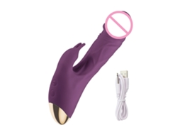 Vibrador Conejo Silicona Para Mujer, Masajeador G-spot Y Clítoris, Juguete Sexual Adulto