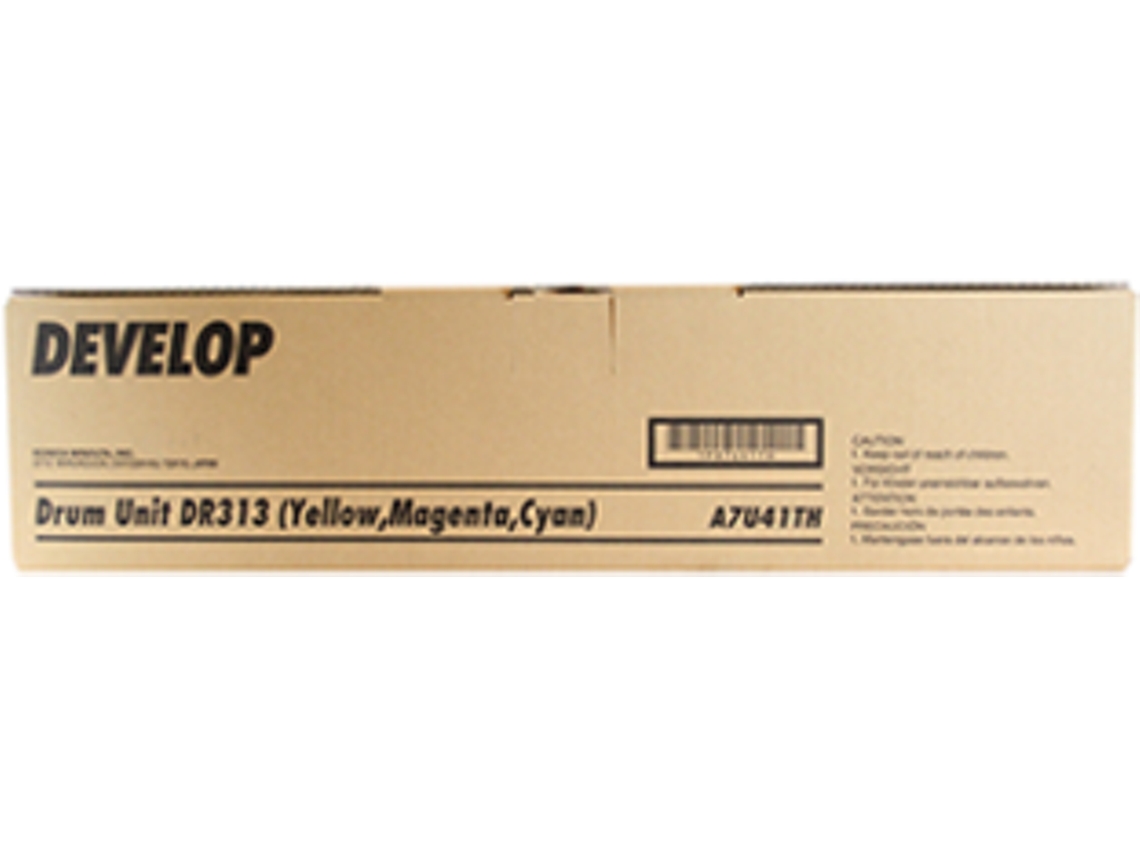 Dr313 Gelb, Cyan, Magenta Kompatibel Trommeleinheit Für Ineo 258, 308, 368 Develop (a7u41th)