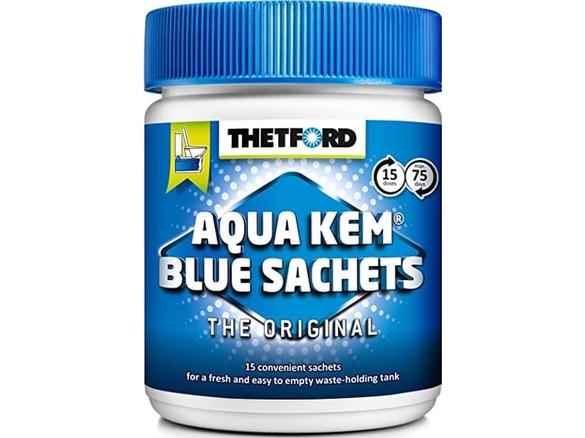 Aqua Kem Blue Sachets THETFORD 15 Bolsitas para Wc Químico