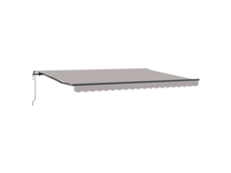 Toldo Retrátil Cinzento claro 450x350 Cm Tecido e Alumínio MAISON EXCLUSIVE