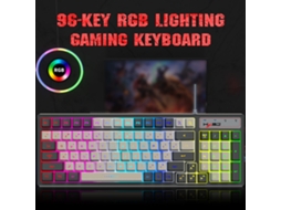 Teclado Gamer LAXISCREED Rgb Mecânico