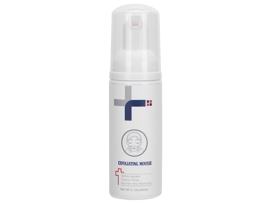 Mousse De Exfoliação Facial Unissex Limpeza De Poros Controle De Óleo