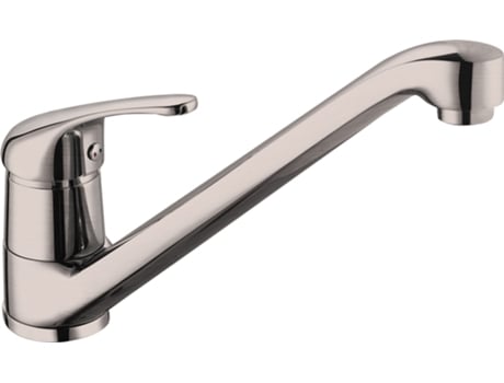 Misturadora de lava-loiça com bica baixa aço inox escovado FANGO