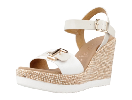Sapatos de Mulher REPO Tecido Branco (39)