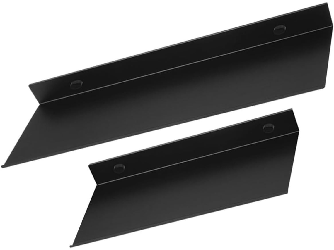 Suporte De Parede Nolitoy, 2 Peças, Alumínio Preto Espacial, Ideal Para Cozinha E Banheiro