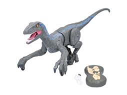 Dinossauro Controle Remoto 2.4ghz 5 Canais Com Som Luz Brinquedo Grande Dinossauro Para Crianças Ciano