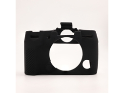Capa para Fujifilm Xt50 Acessórios de Câmera em Silicone À Prova de Choque CUICH (preto)