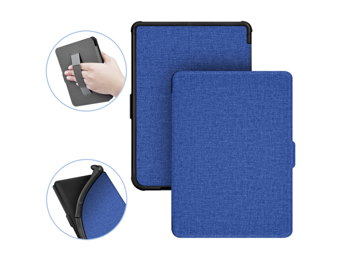 Capa Para Kobo Clara Hd (6") 2018 Azul Escuro Cuich