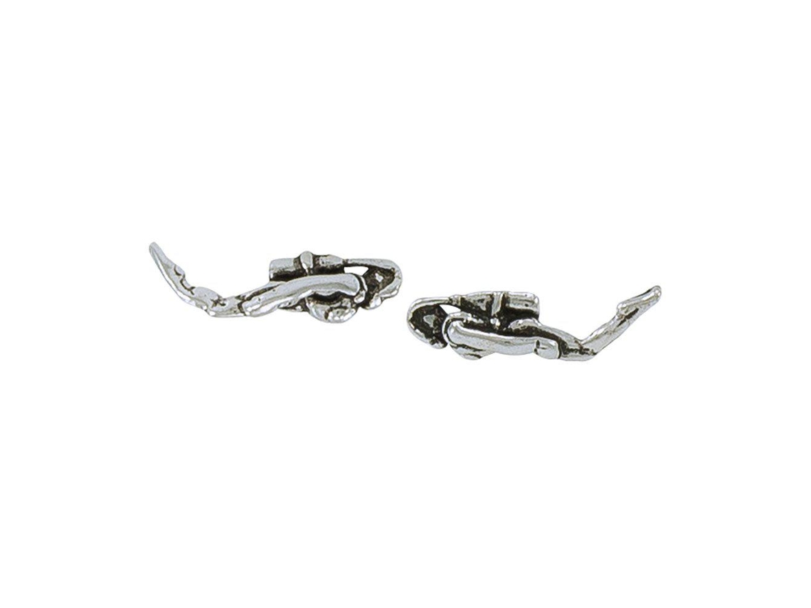 Dive Silver Small Diver Post Earring