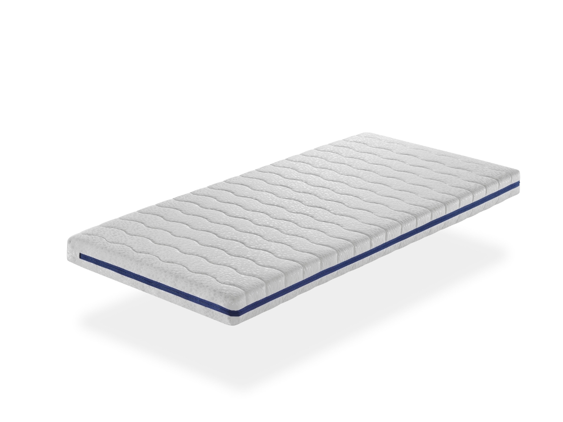 Colchão De Berço De Espuma Zoe 67x137, Altura 11 Cm, Respirável E Removível. Firmeza Ideal Para Bebês Sonho