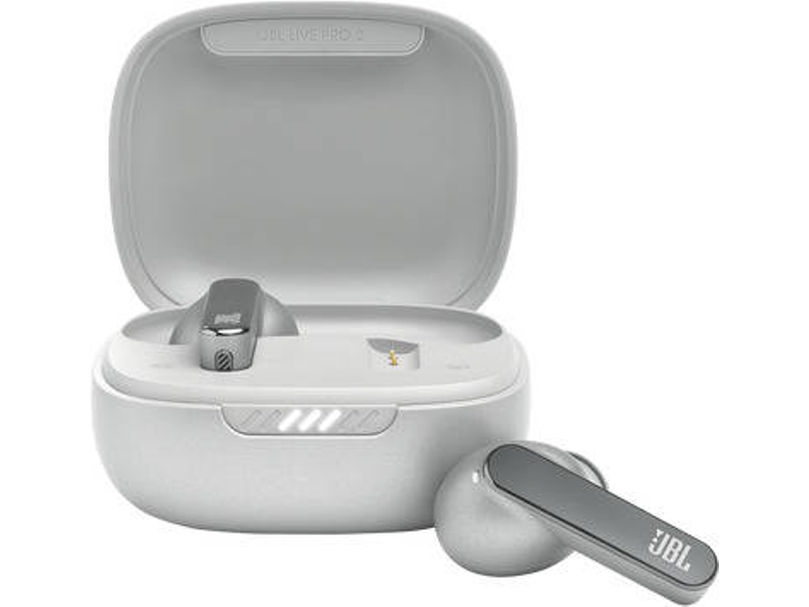 Auriculares Bluetooth True Wireless JBL Live Pro 2 (In Ear - Microfone - Noise Canceling - Cinzento)