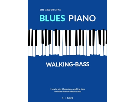 Livro Blues Piano Walking-Bass de S J Tyler (Inglês)