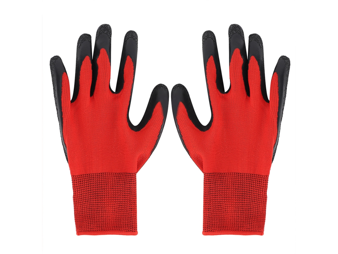 Conjunto de 5 Luvas de Jardinagem Antiderrapantes Primerox