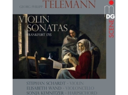 CD Stephan Schardt, Elisabeth Wand, Sonja Kemnitzer, Violin Sonatas Frankfurt 1715