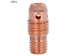 10 Peças/conjunto Corpo De Porta De Cobre 13n26-29 Para Soplete De Soldadura Tig Consumíveis De Soldadura (13n29)