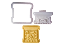 Cortadores De Biscoito Natalinos, Moldes De Biscoito Com Tema De Natal, Cortadores De Bolo, Moldes De Plástico Para Relevo De Biscoitos Para Confeitar