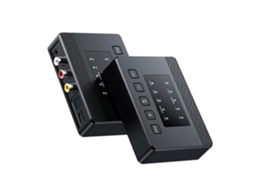 Transmissor E Receptor Bluetooth 2 Em 1 Para Fones De Ouvido Bluetooth 6.0 T Para Tv E Carro, Com Suporte Para Aux/rca E Alta Fidelidade Hd.