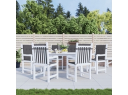 Vidaxl Almofadões Lombares P/ Cadeiras De Jardim 6pcs Oxford Antracite