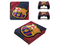 Pele texturizada para console e controladores Ps4 Pro Fcb NO NAME