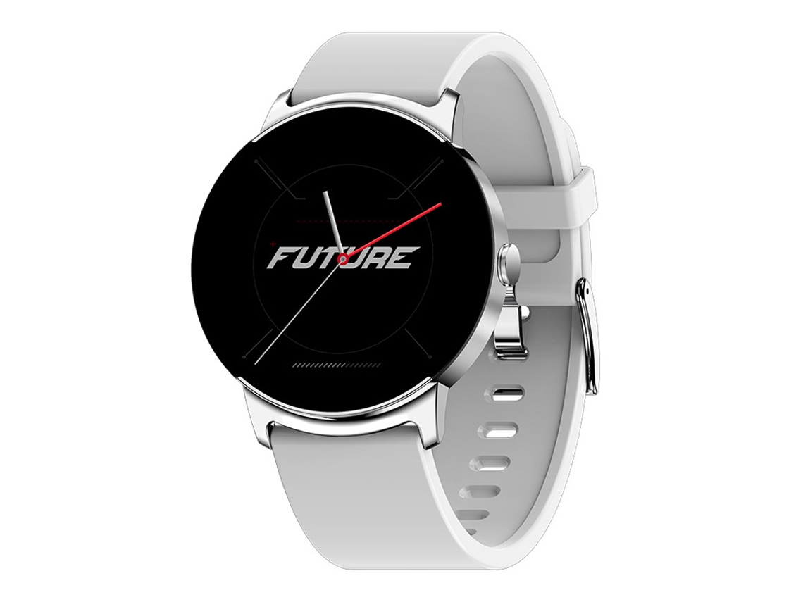 SHAH ARPAN Smart Watch Ks02 Bluetooth Call Smart Watch Assistente de Voz Prata Branco