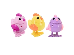 3 Unidades De Brinquedos De Frango De Corda Allinless