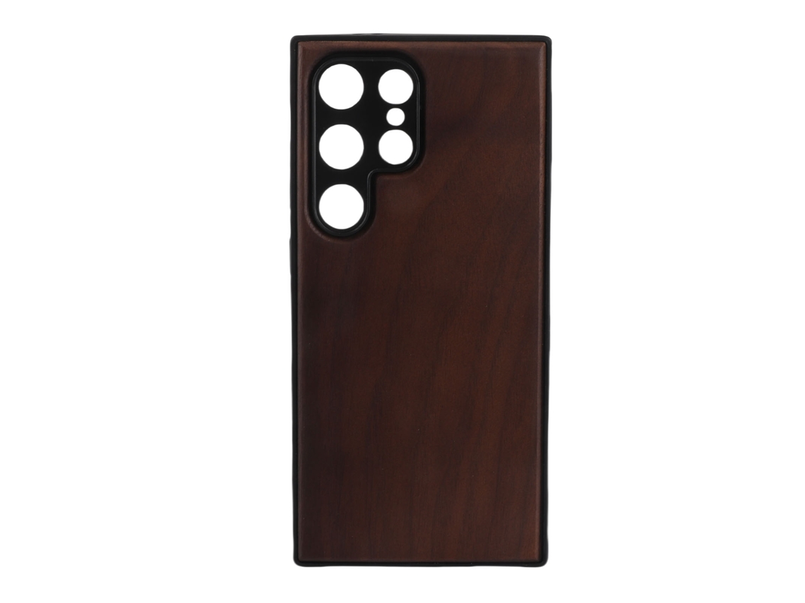 Capa de madeira para Samsung Galaxy S24 Ultra EOOCOO