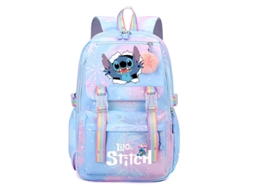 Mochila Escolar, Desenho Animado, Grande Capacidade, Azul, Aulas, Bolsa Ombro