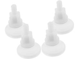 Conjunto De 4 Parafusos Para Tampa De Vaso Sanitário, Acessórios De Fixação E Montagem Para Uso No B Gokoco