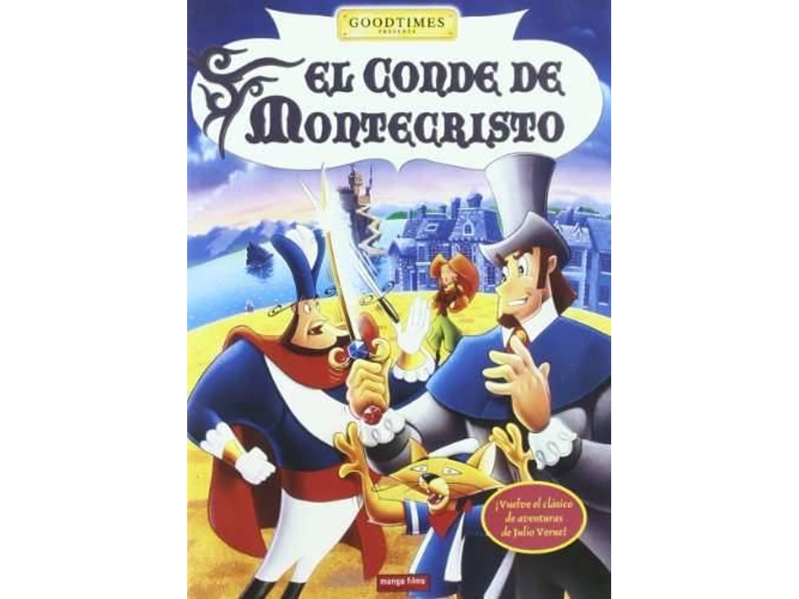 DVD El Conde De Montecristo (Edição em Espanhol)