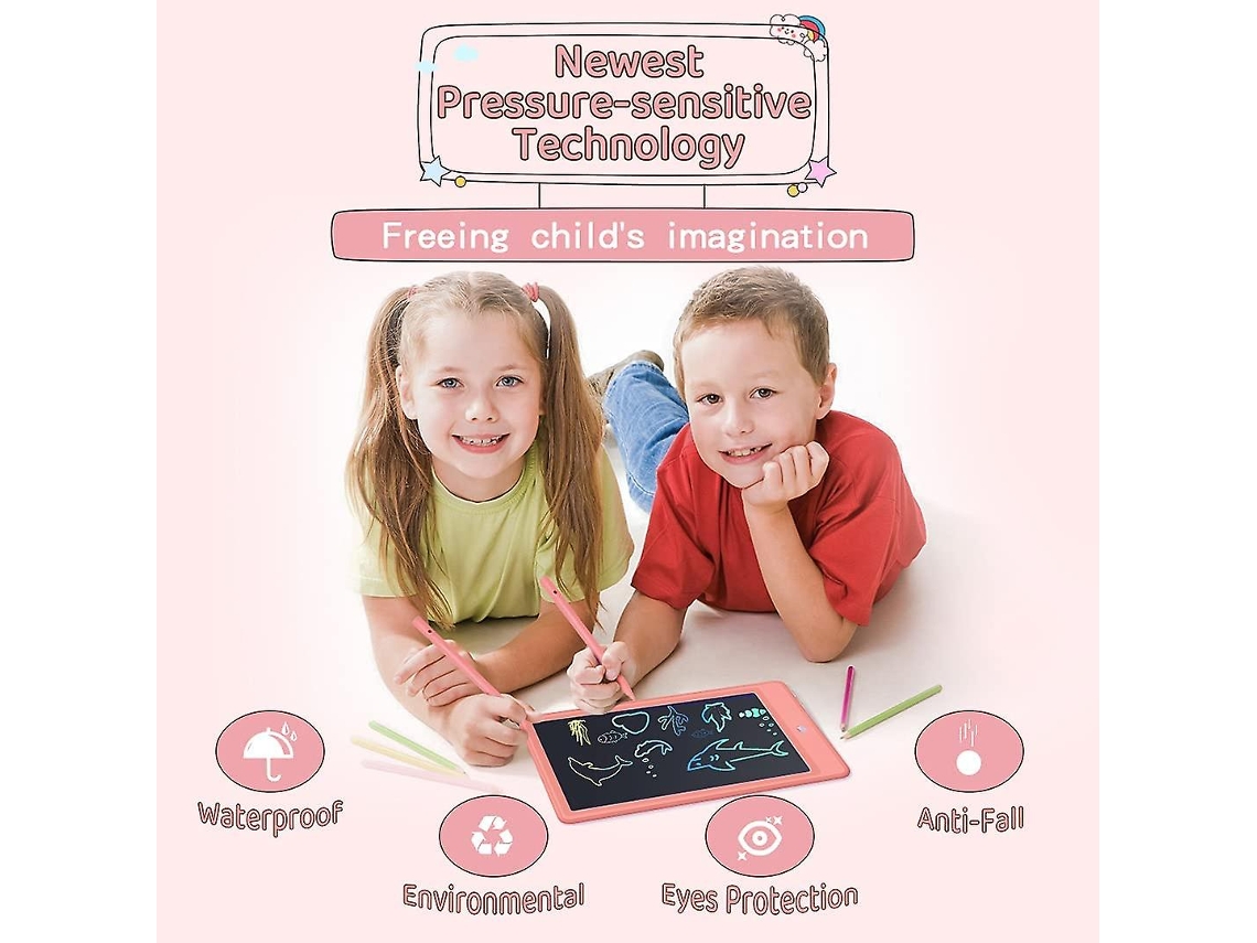 Tablet De Escrita Lcd Com Tela Colorida 10 Polegadas Para Desenho E Rabiscos. Aquaforge