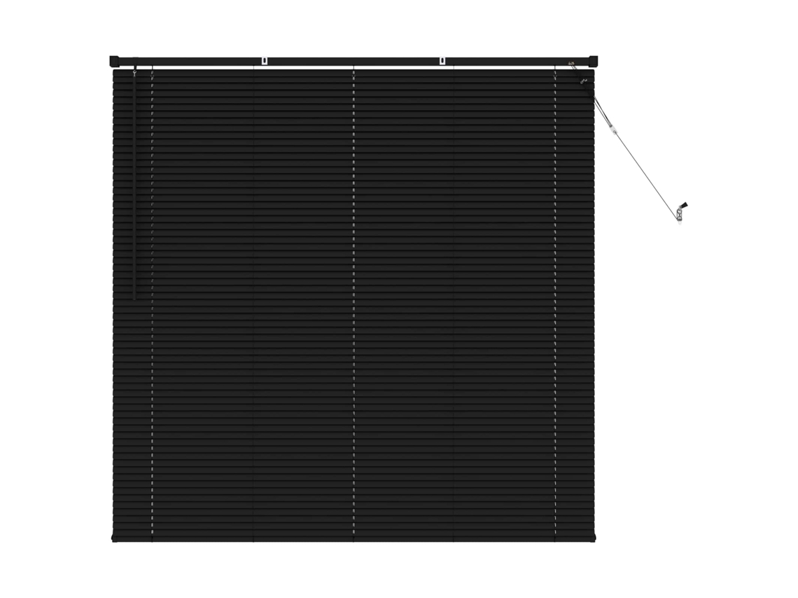 Cortina Veneziana Preto 150 X 160 Cm Pvc MAISON EXCLUSIVE