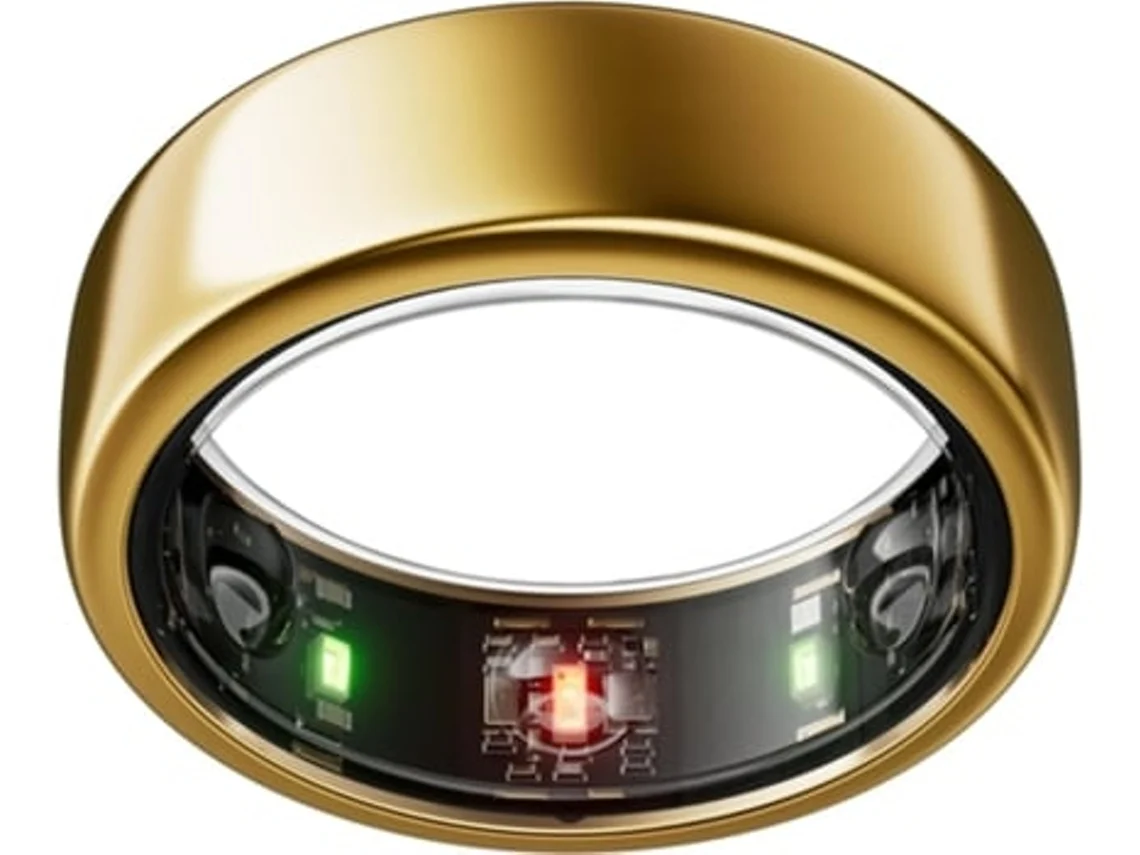 Smart Ring De Rastreamento De Saúde Nível De Impermeabilidade Ip68 Tamanho 8 Ouro