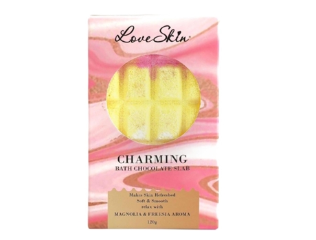 Banho de especialização excepcional com cacau para uma pele radiante, 120g Love Skin