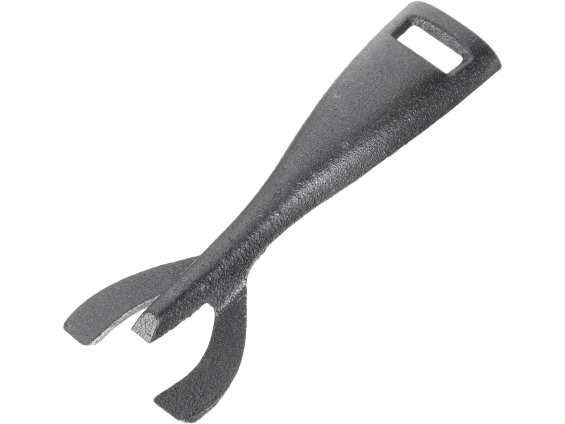 Pinça De Ferro Fundido Preta Ukcoco, Utensílio Versátil Para Churrasco, Sem Rebarbas, Com Bordas Lisas E Arredondadas