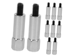 Kit De Tampa De Válvulas De 10 Parafusos Para Carros, Aço Cromado, Substituição