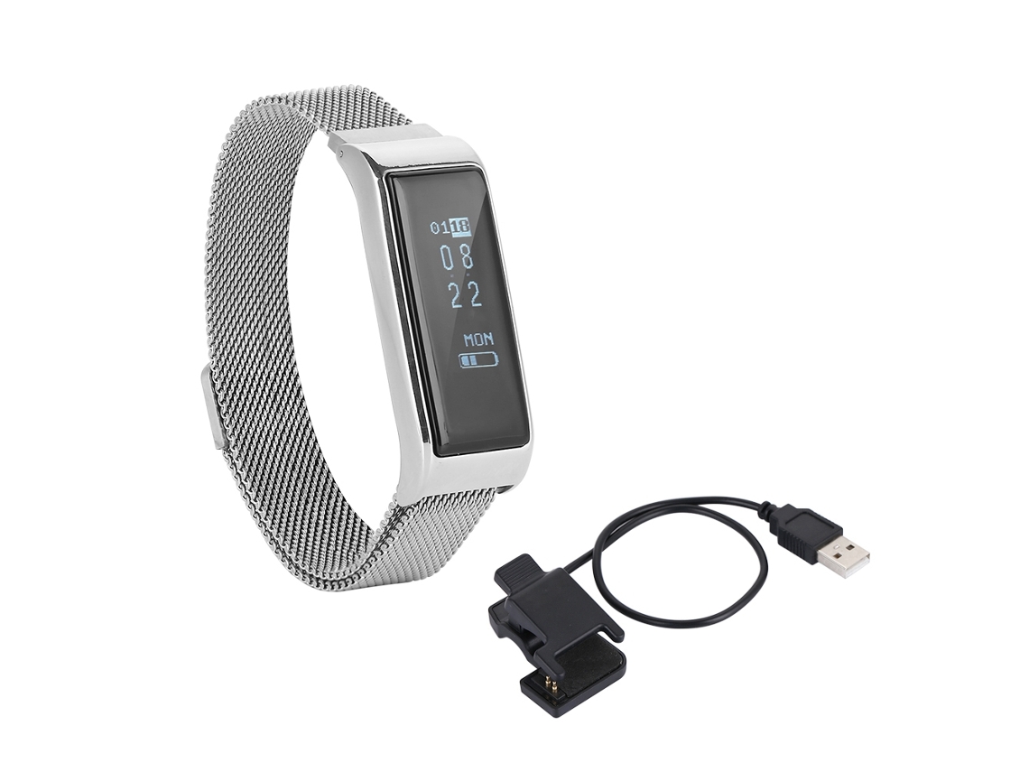 Pulseira Feminina B29 EOOCOO (monitoramento de frequência cardíaca, à prova d'água)