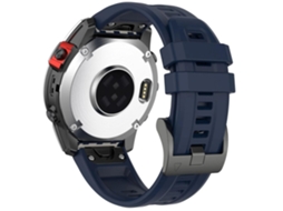 Pulseira ORYSIN de metal e silicone para Garmin Approach S62
