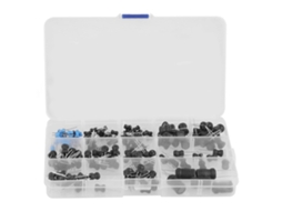 Kit de Bobinas Indutor Choke 12 Valores 10uH-10mH (145 Peças)