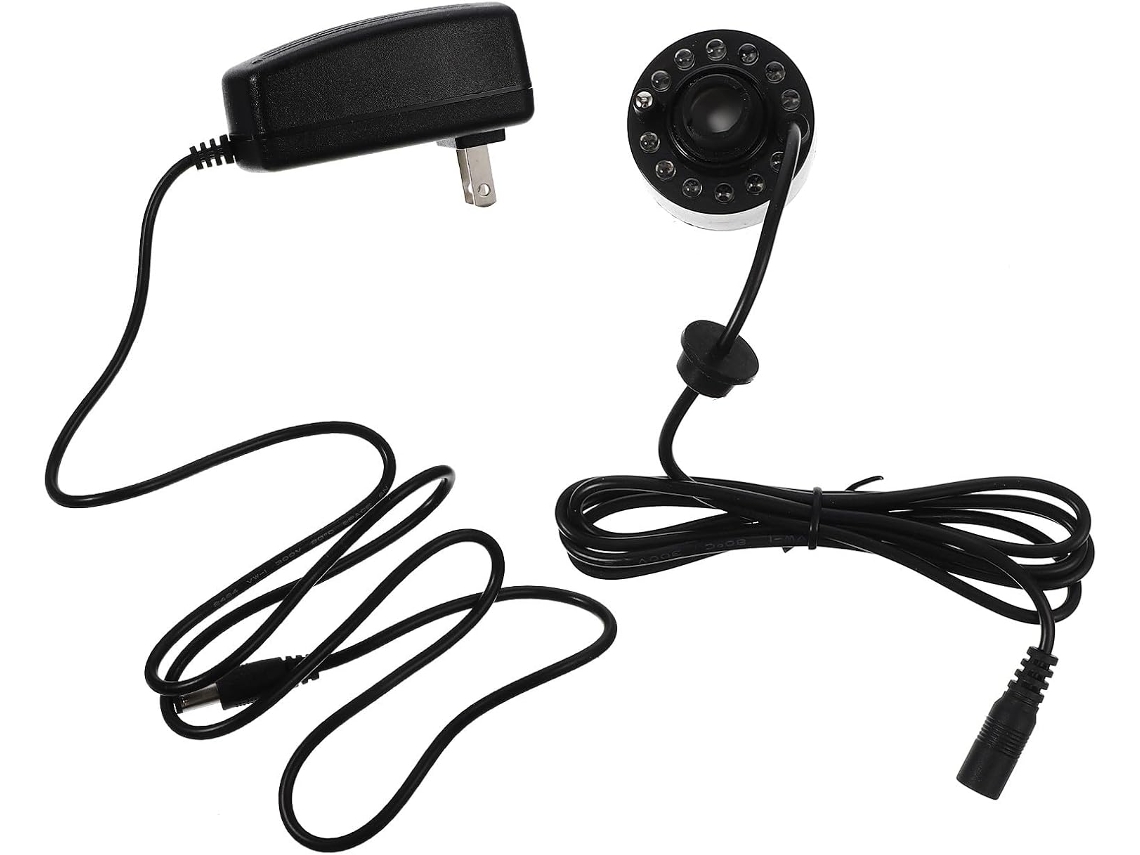 Gerador Névoa Ultrassônico Luzes Decorativas Led Bonsai Jardins Pedra Plástico Preto Resistente Desgaste Ao GOKOCO